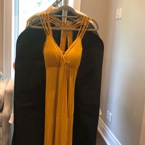 Mustard Cotton dress